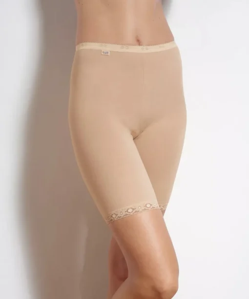 Sloggi Women Basic+ Long (1-pack), dames boxer, beige