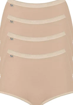 Sloggi Women Basic+ Maxi (4-pack), dames slip, beige