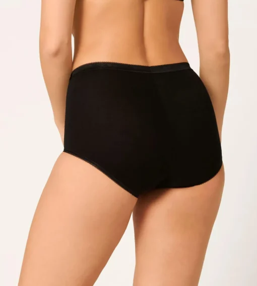Sloggi Women Basic+ Maxi (1-pack), dames slip, zwart