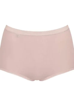 Sloggi Women Basic+ Maxi (3-pack), dames slip, wit, roze, paars