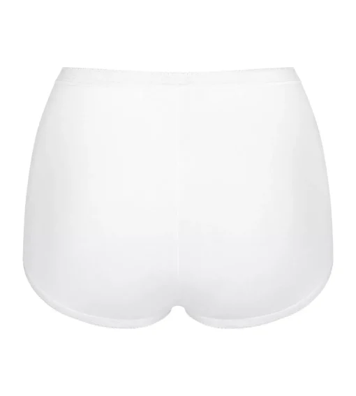 Sloggi Women Basic+ Maxi (4-pack), dames slip, wit, beige, zwart, grijs