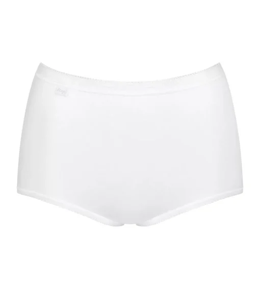 Sloggi Women Basic+ Maxi (4-pack), dames slip, wit, beige, zwart, grijs