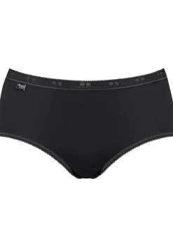 Sloggi Women Basic+ Midi (1-pack), dames slip, zwart