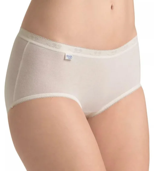Sloggi Women Basic+ Midi (1-pack), dames slip, lichtgeel