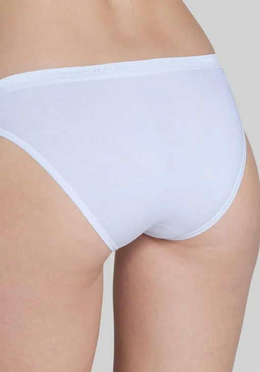 Sloggi Women Basic Mini, dames mini slip (4-Pack), wit