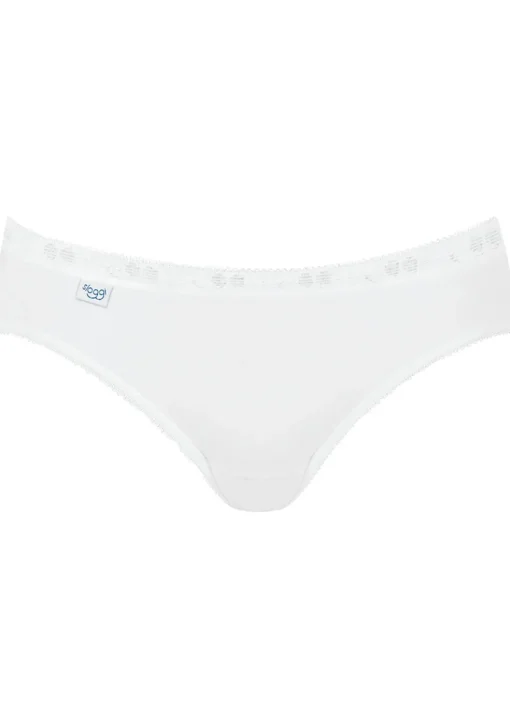 Sloggi Women Basic Mini, dames mini slip (4-Pack), wit