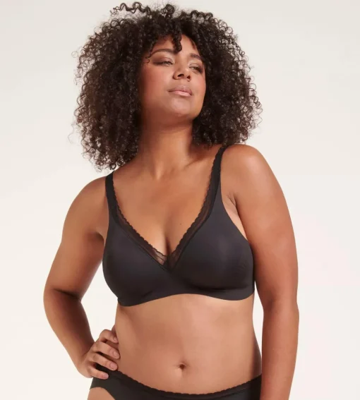 Sloggi Women BODY ADAPT Twist T-shirt bra, BH, zwart