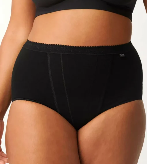 Sloggi Women Control Maxi (1-pack), dames slip, zwart