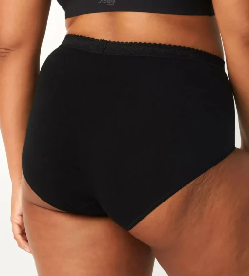 Sloggi Women Control Maxi (1-pack), dames slip, zwart
