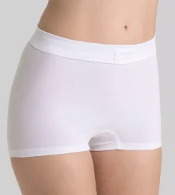 Sloggi Women Double Comfort Short (1-pack), dames boxer, wit
