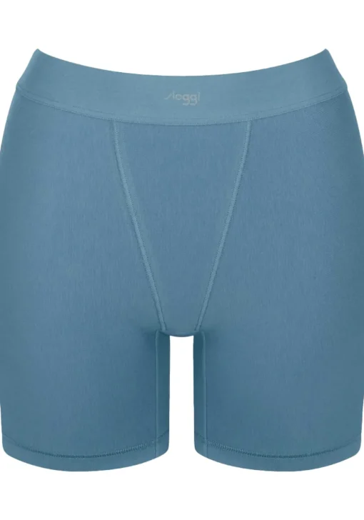 Sloggi Women EVER Ease Cyclist (1-pack), dames boxer, middenblauw