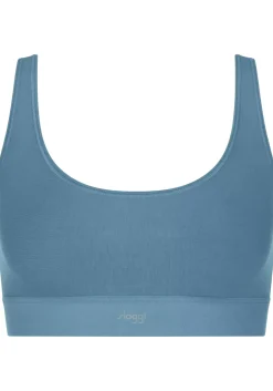 Sloggi Women EVER Ease Top, bralette, middenblauw