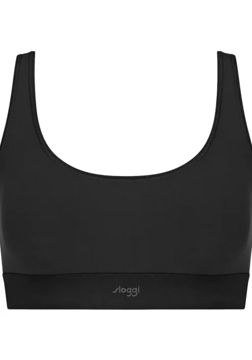 Sloggi Women EVER Ease Top, bralette, zwart