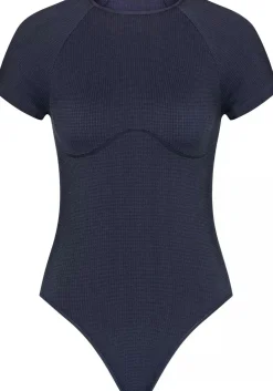Sloggi Women EVER Infused Aloe St Sleeve Body, body, donkerblauw