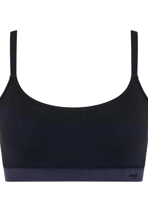 Sloggi Women EVER Infused Aloe P, bralette, zwart