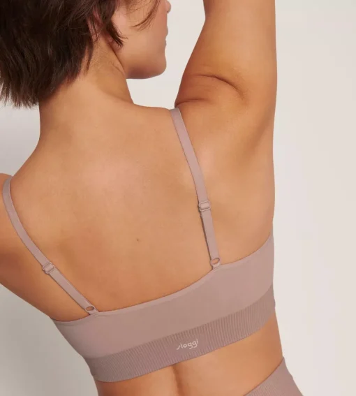 Sloggi Women EVER Infused Aloe Bralette, bralette, mauve