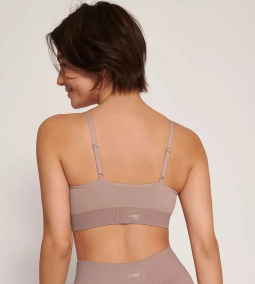 Sloggi Women EVER Infused Aloe Bralette, bralette, mauve