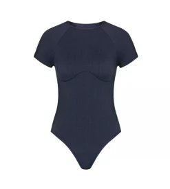 Sloggi Women EVER Infused Aloe St Sleeve Body, body, donkerblauw