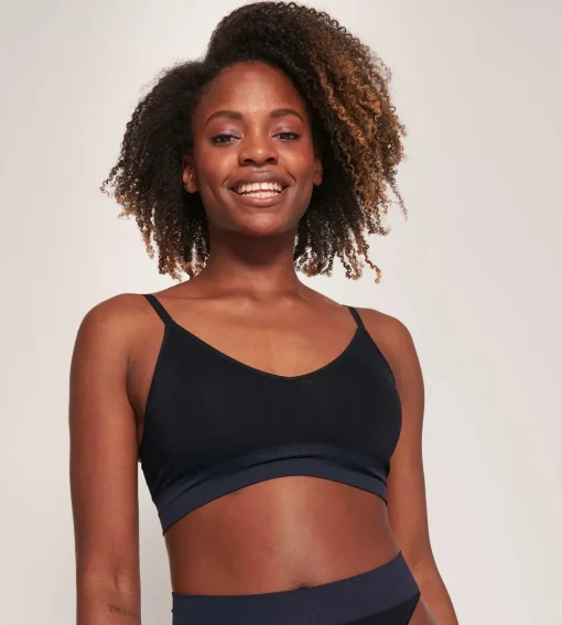 Sloggi Women EVER Infused Aloe Bralette, bralette, zwart