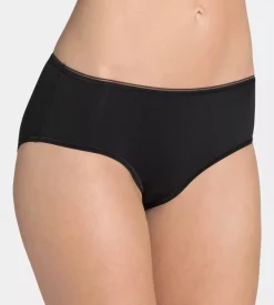 Sloggi Women Feel Sensational Midi (1-pack), dames slip, zwart