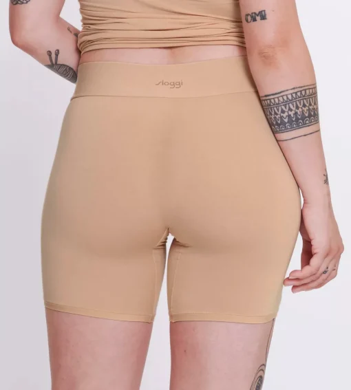 Sloggi Women GO Allround Cyclist (1-pack), dames boxer, lichtbruin