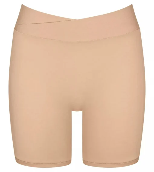 Sloggi Women GO Allround Cyclist (1-pack), dames boxer, lichtbruin