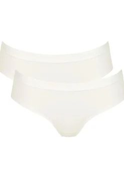 Sloggi Women GO Casual Hipster (2-pack), dames slip, wit