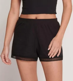 Sloggi Women GO Ribbed Short (1-pack), dames boxer, zwart