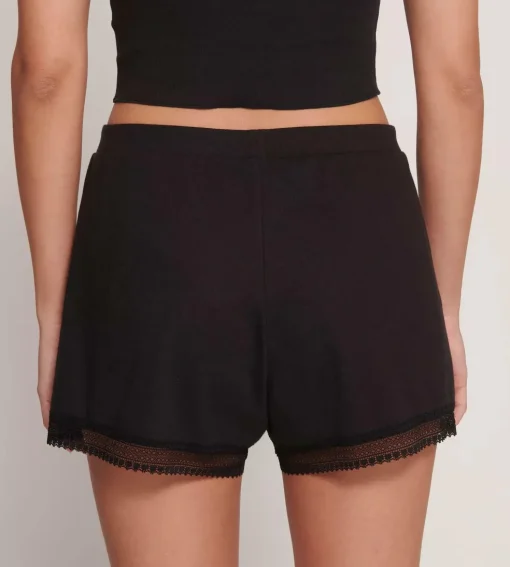 Sloggi Women GO Ribbed Short (1-pack), dames boxer, zwart