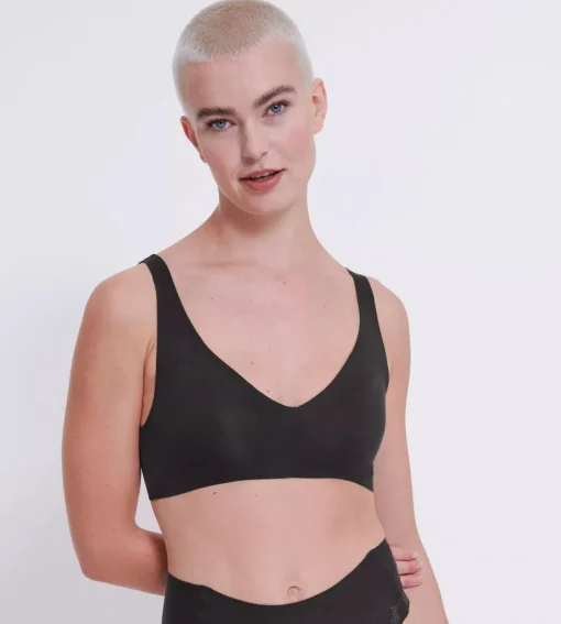 Sloggi Women ZERO Feel 2.0 Soft bra, BH, zwart