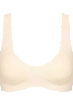 Sloggi Women ZERO Feel Lace 2.0 Bralette, bralette, beige