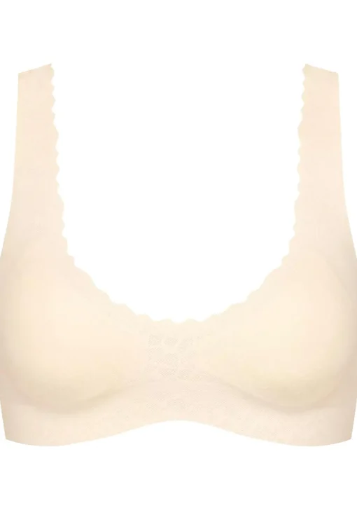 Sloggi Women ZERO Feel Lace 2.0 Bralette, bralette, beige
