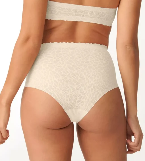 Sloggi Women ZERO Feel Lace 2.0 High Waist (1-pack), dames slip, beige