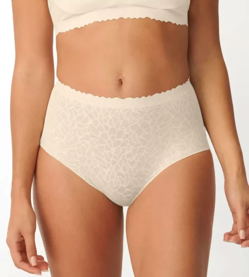 Sloggi Women ZERO Feel Lace 2.0 High Waist (1-pack), dames slip, beige