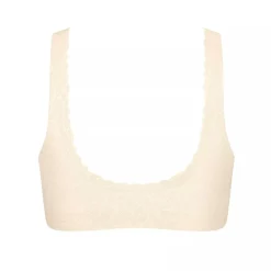 Sloggi Women ZERO Feel Lace 2.0 Bralette, bralette, beige