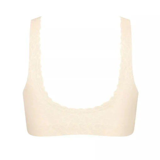 Sloggi Women ZERO Feel Lace 2.0 Bralette, bralette, beige