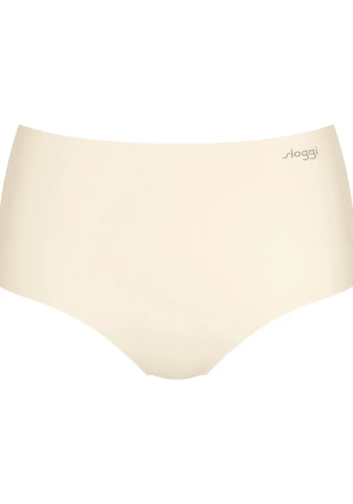 Sloggi Women ZERO Feel Maxi EX, onzichtbare hoge dames slip, off white