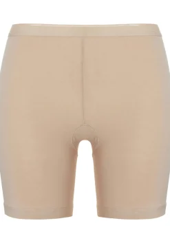 TEN CATE Basic women pants (2-pack), dames slips lange pijp met middelhoge taile, huidskleur