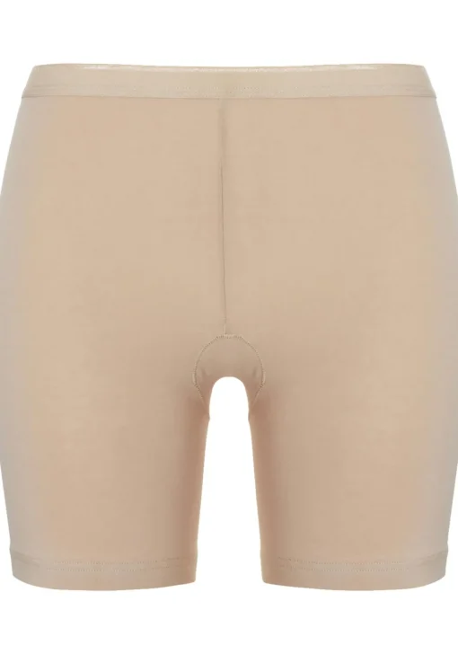 TEN CATE Basic women pants (2-pack), dames slips lange pijp met middelhoge taile, huidskleur