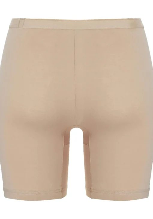 TEN CATE Basic women pants (2-pack), dames slips lange pijp met middelhoge taile, huidskleur