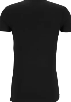 TEN CATE Basics men bamboo viscose T-shirt (1-pack), heren T-shirt V-hals, zwart