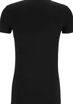 TEN CATE Basics men bamboo viscose T-shirt (1-pack), heren T-shirt O-hals, zwart