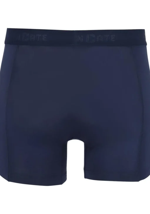 TEN CATE Basics men bamboo viscose shorts (4-pack), heren boxers normale lengte, zwart, blauw en grijs