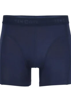 TEN CATE Basics men bamboo viscose shorts (4-pack), heren boxers normale lengte, zwart, blauw en grijs