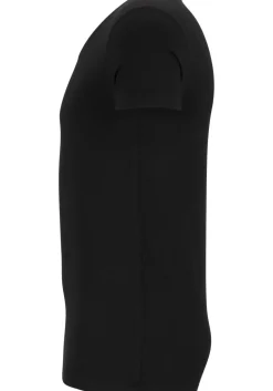 TEN CATE Basics men bamboo viscose T-shirt (1-pack), heren T-shirt V-hals, zwart