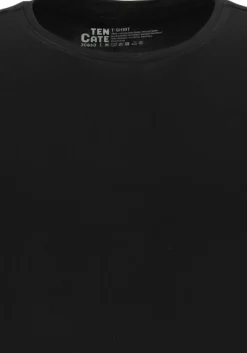 TEN CATE Basics men bamboo viscose T-shirt (1-pack), heren T-shirt O-hals, zwart