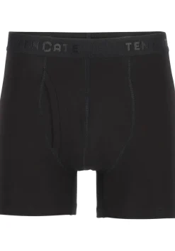 TEN CATE Basics men classic shorts met gulp (2-pack), heren boxers normale lengte, zwart