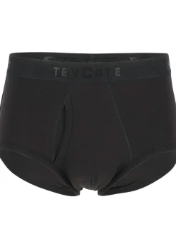 TEN CATE Basics men classic slip met gulp (2-pack), heren heupslips, zwart