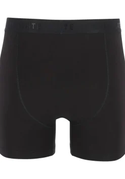 TEN CATE Basics men classic shorts met gulp (2-pack), heren boxers normale lengte, zwart