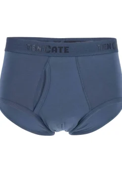 TEN CATE Basics men classic slip met gulp (2-pack), heren heupslips, blauw